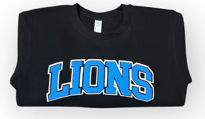 ADULT LIONS CREWNECK SWEATSHIRT