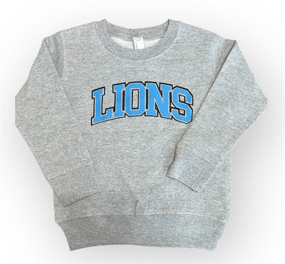 ADULT LIONS CREWNECK SWEATSHIRT